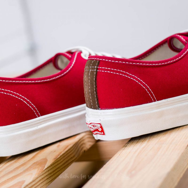 Vans OG Authentic LX (Suede/ Canvas) Chilli Pepper/ Teak | Footshop