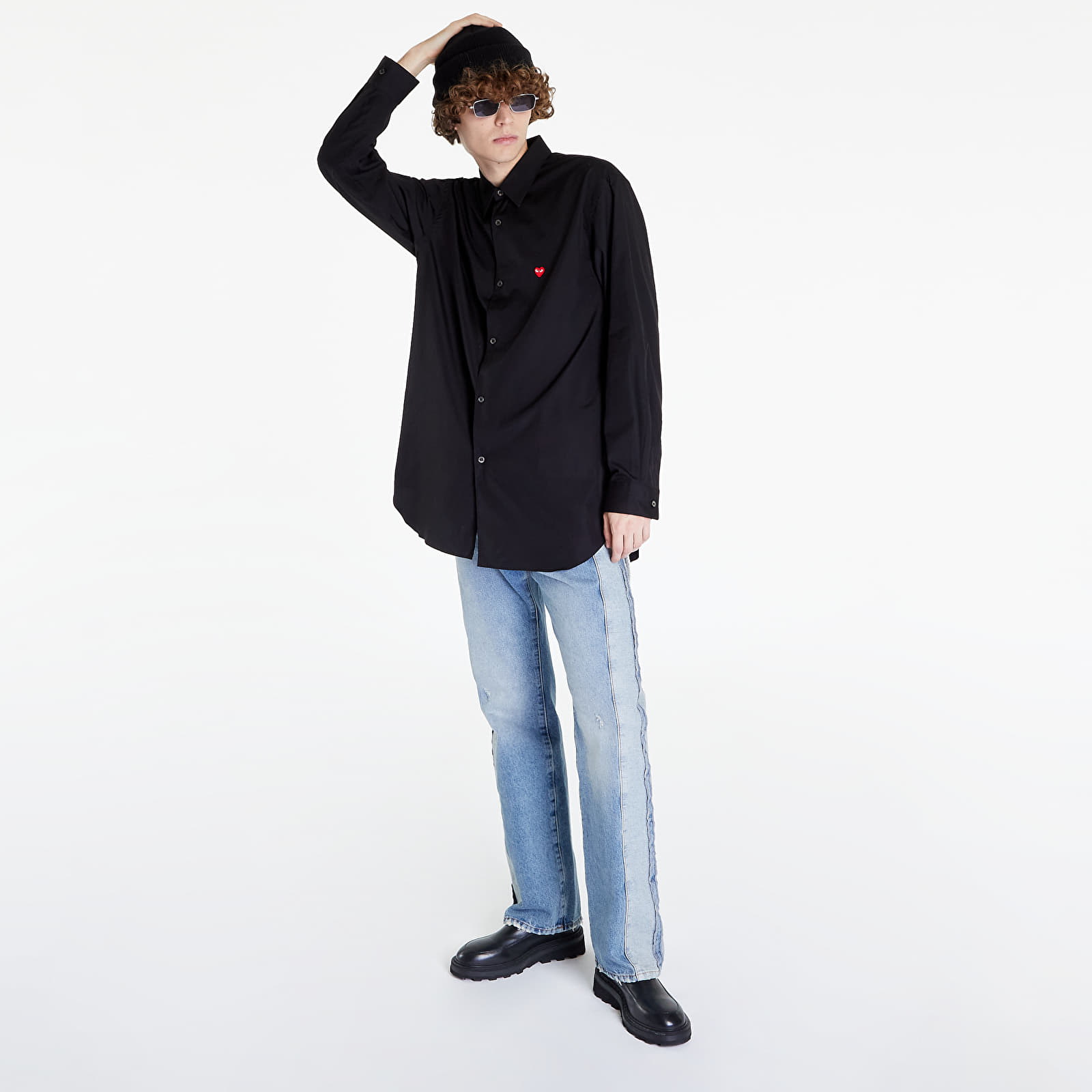 Shirts Comme des Garçons PLAY Shirt Black
