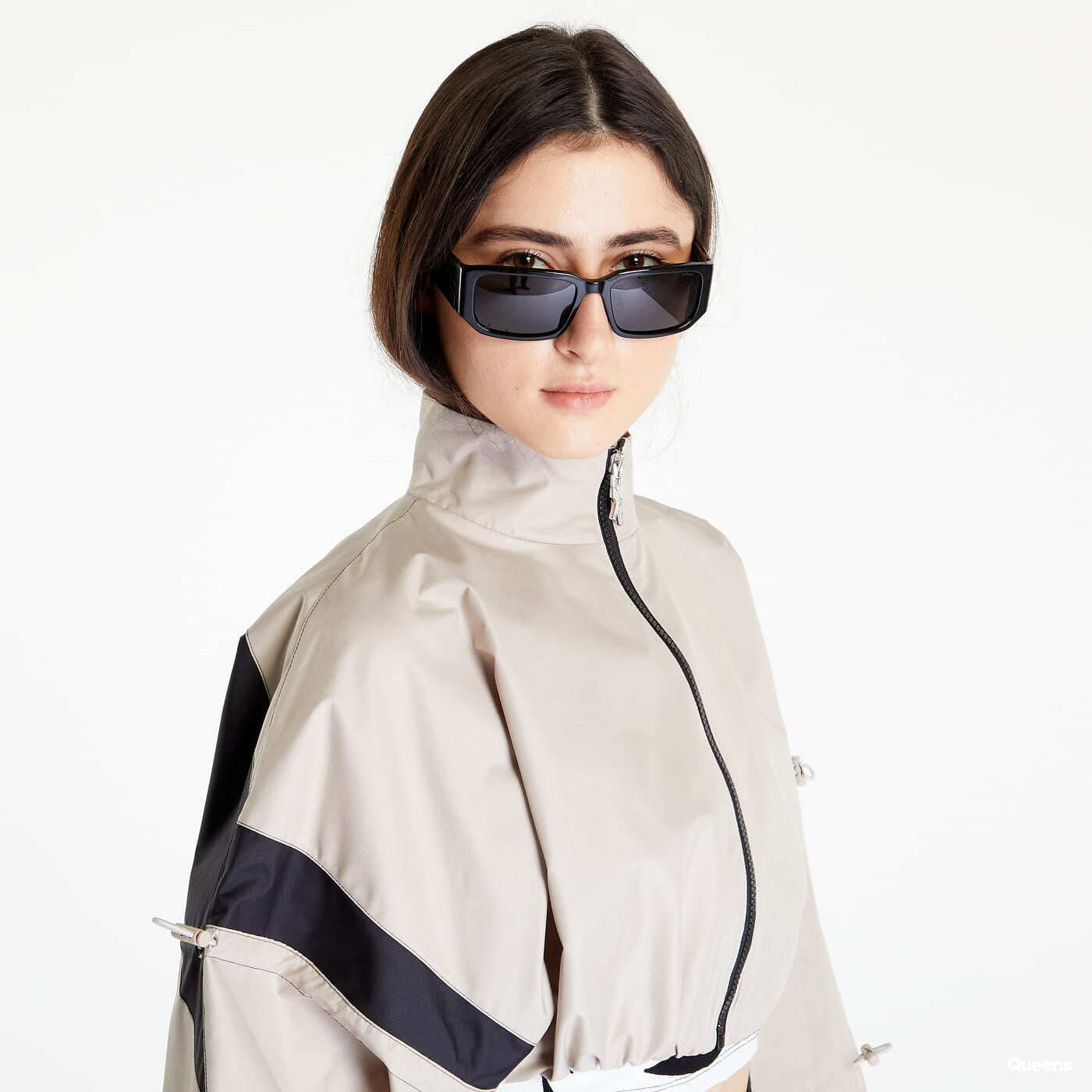 Vestes  Reebok x Cardi B Woven Crop Jacket Moderate Beige
