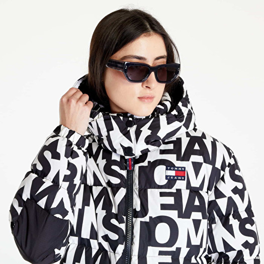 Jackets Tommy Jeans Tjw Allover Print Alaska Puffer Tj Repeat