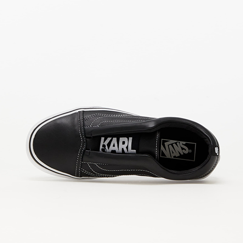 Vans x Karl Lagerfeld Old Skool Laceless Platform Black/ Karl