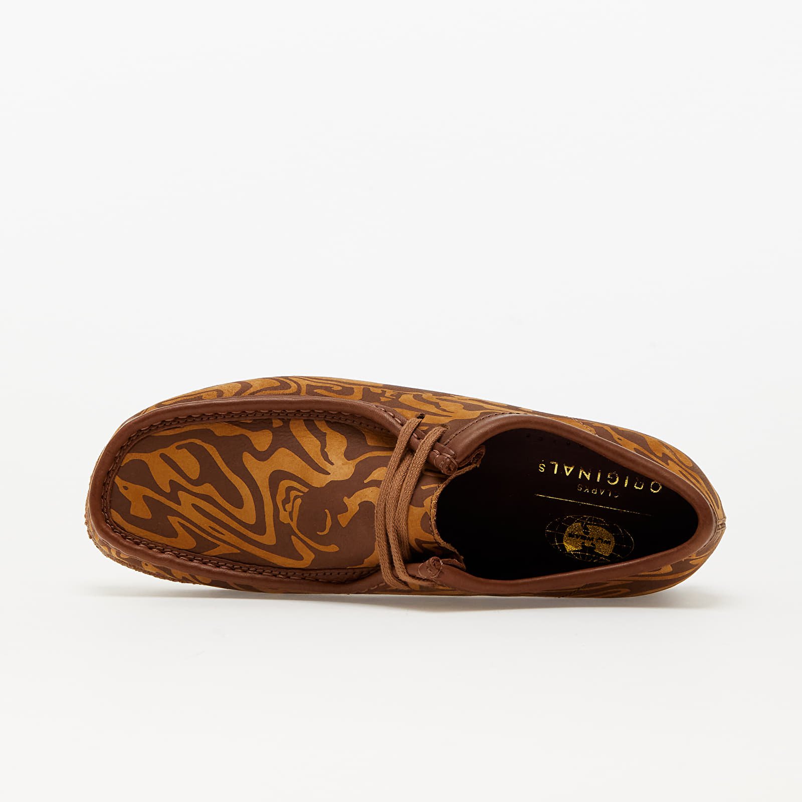 Men's shoes Clarks Originals x Wu Wear Wallabee Lo Brown Multi