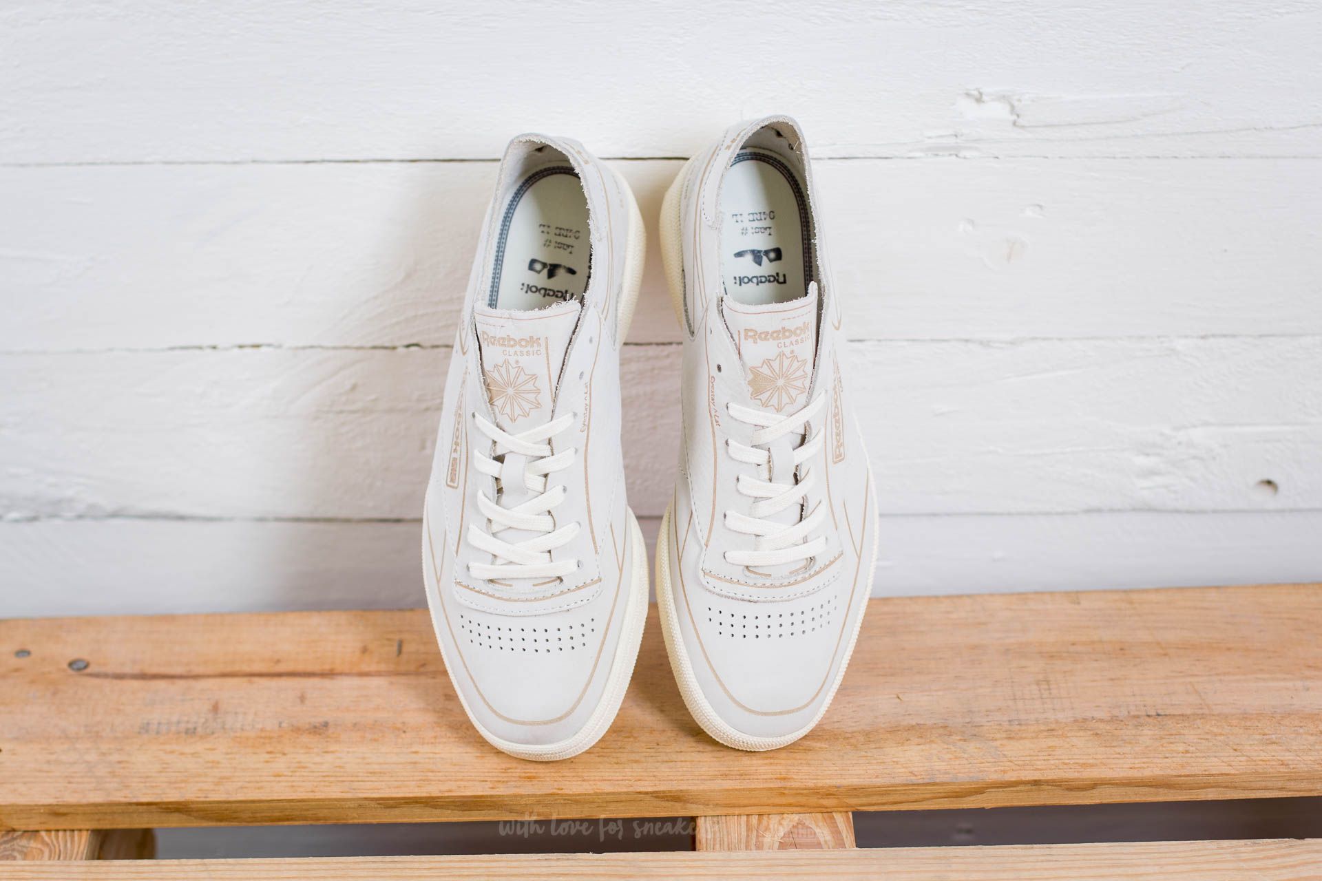 Scarpe uomo Reebok Club C 85 HMG Classic White/ Urban Grey