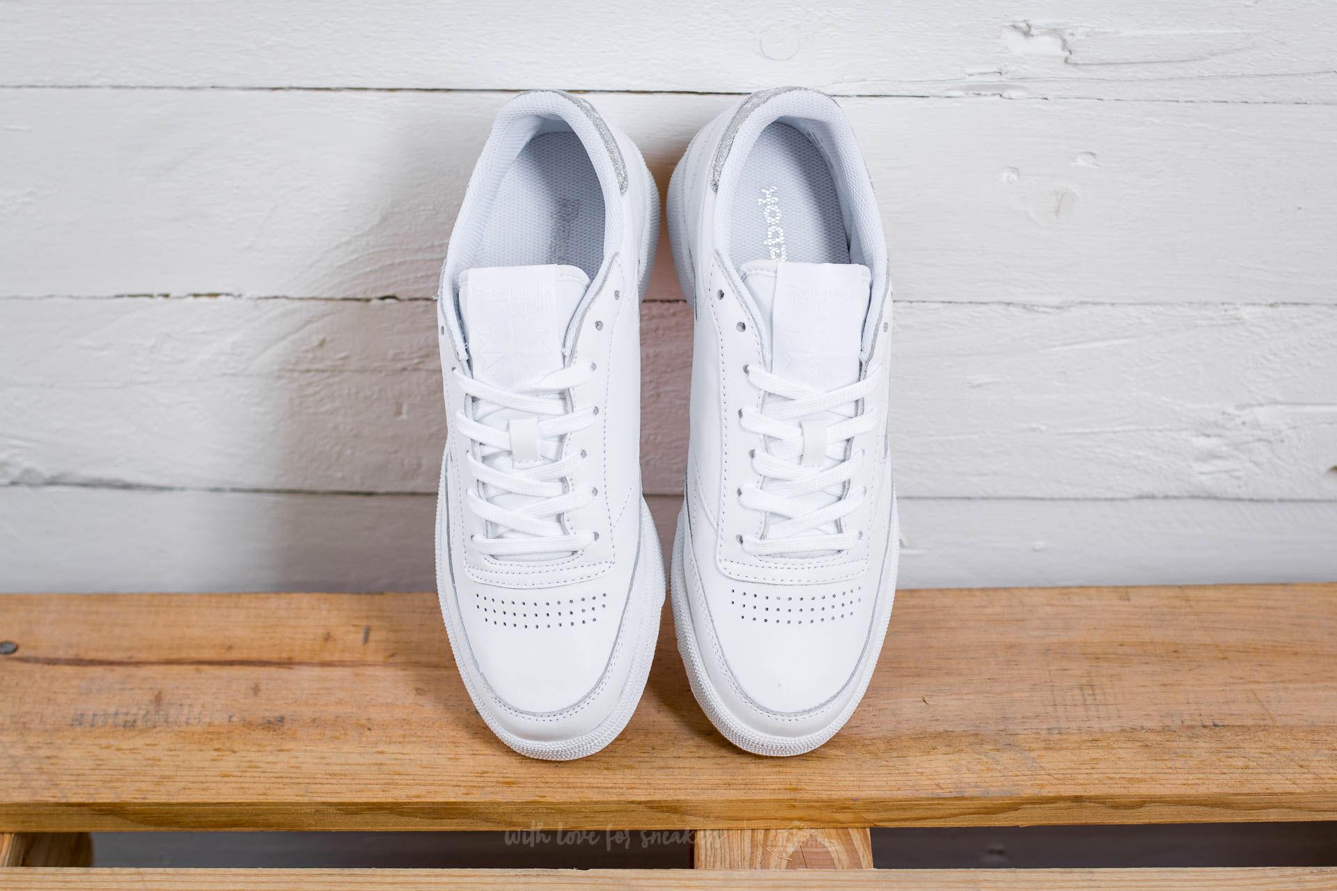 Damen Sneaker und Schuhe Reebok Club C 85 Diamond W White/ Gum