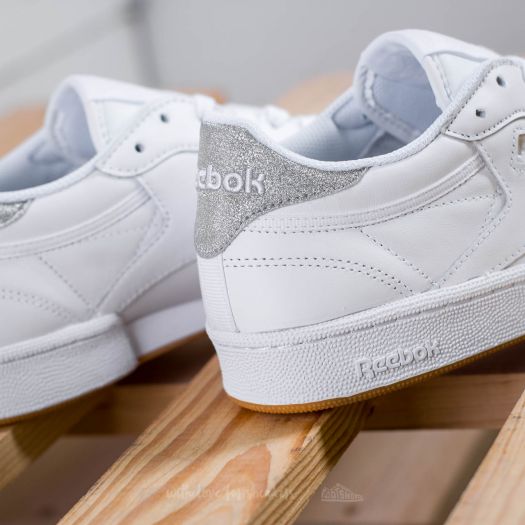 Scarpe donna Reebok Club C 85 Diamond W White Gum Footshop