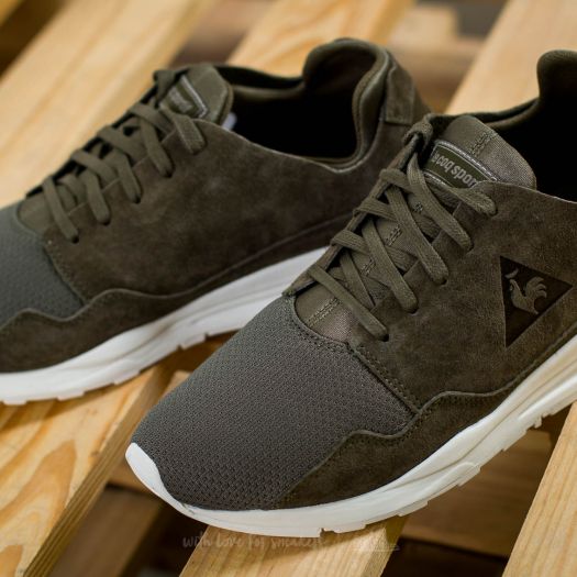 Men s shoes le coq sportif LCS R Pure Mono Luxe Olive Night Footshop
