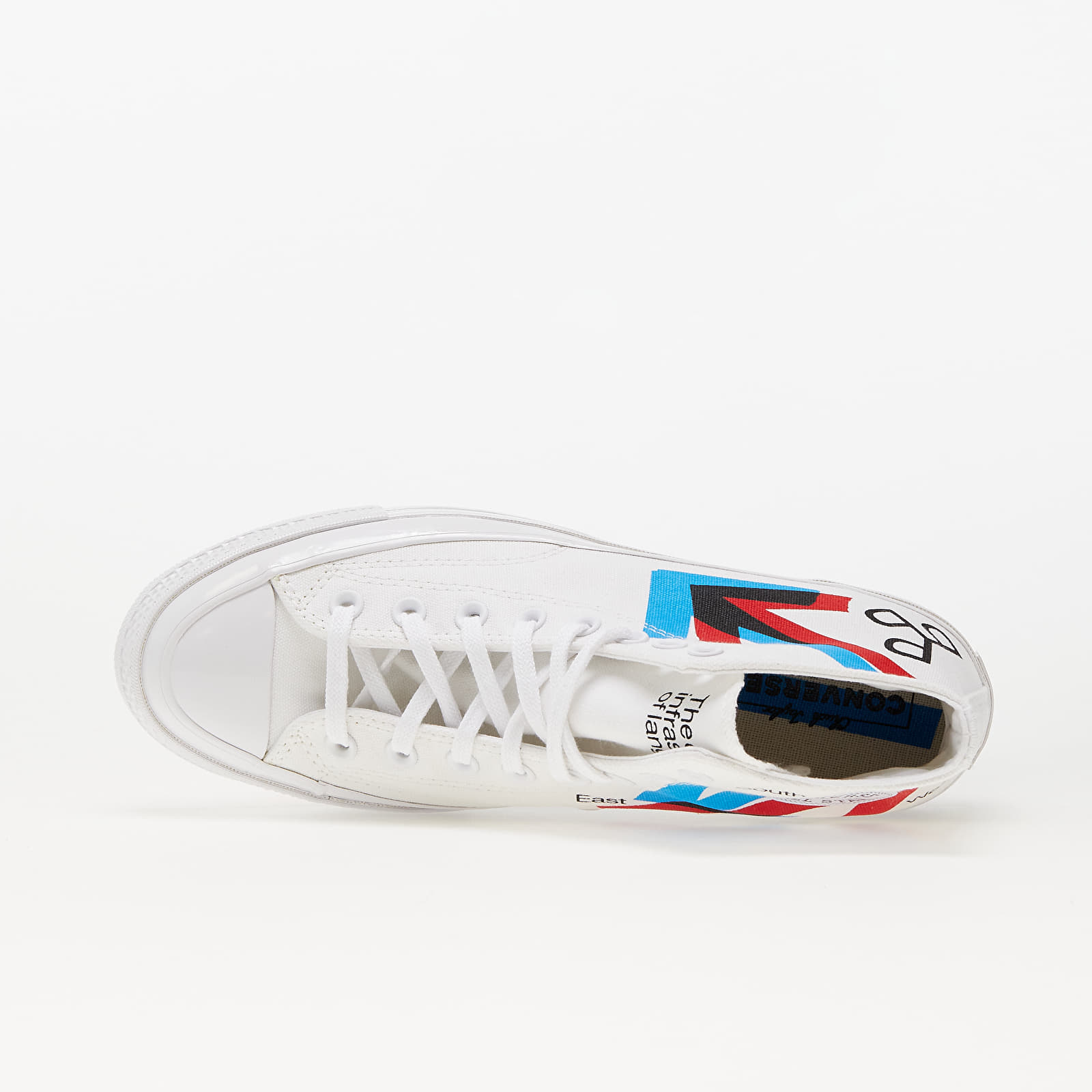 Moški čevlji Converse x Patta Chuck 70 White/ Fiery Red/ Diva Blue