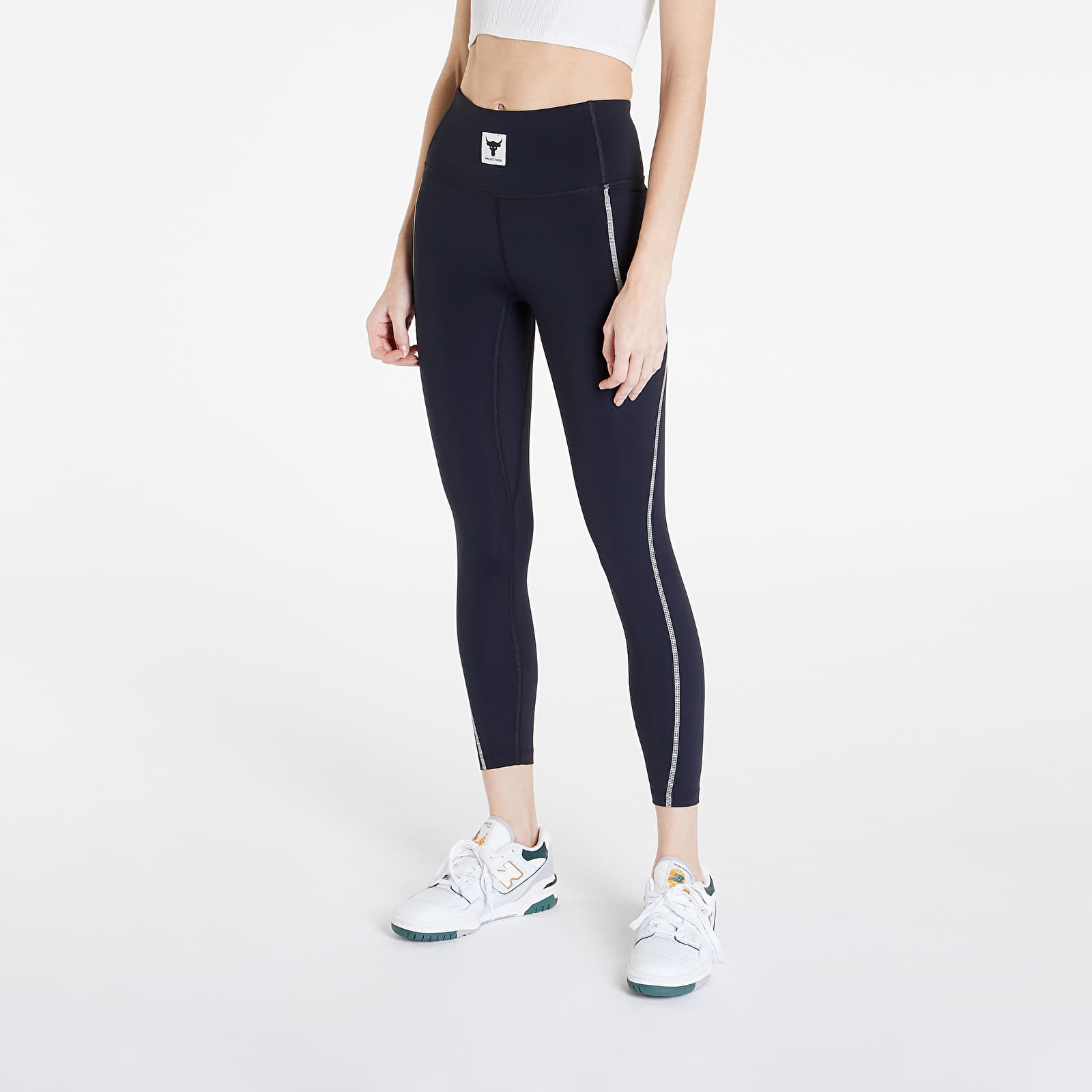 Leggings Under Armour Project Rock Meridian Leggings Black/ Summit White