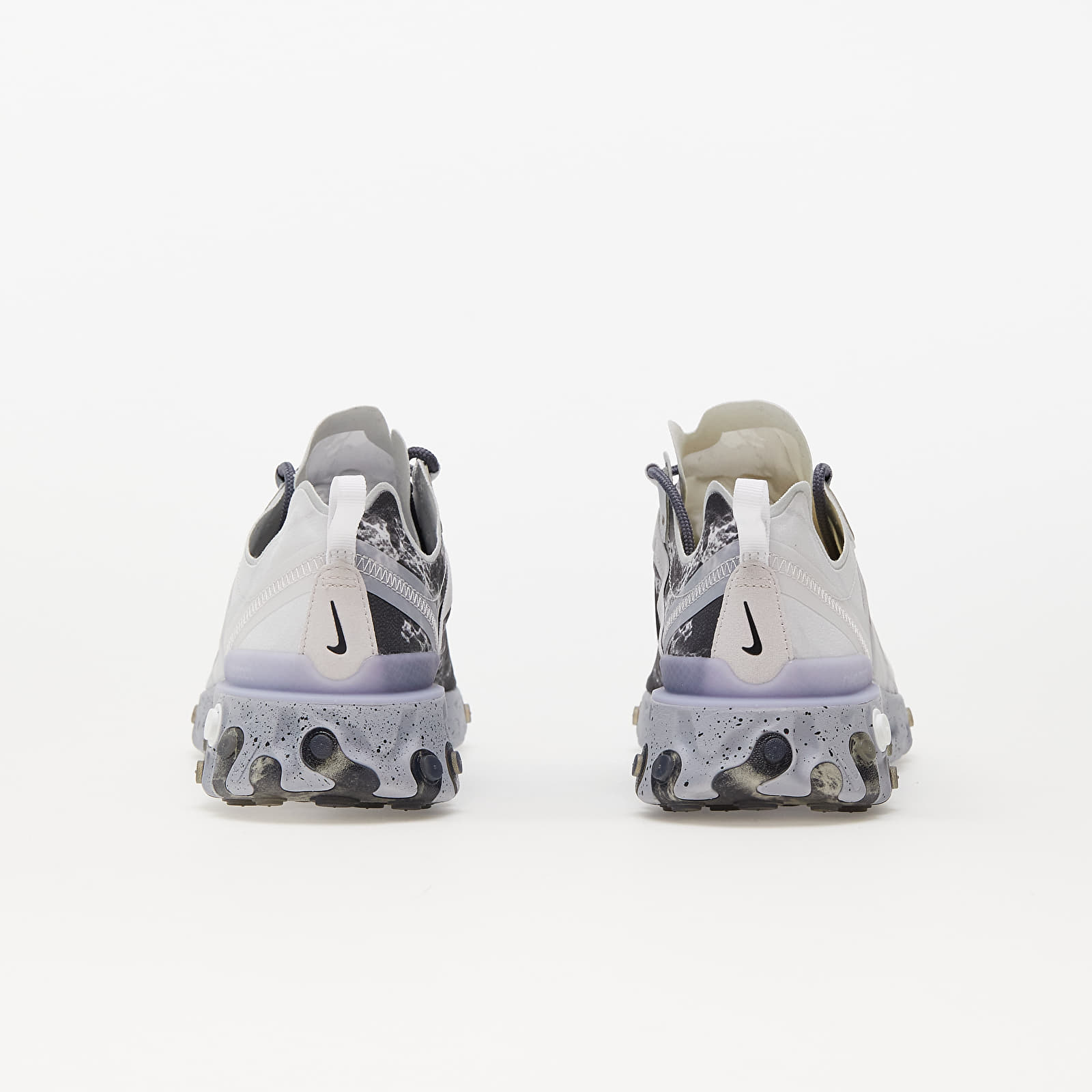 Men s shoes Nike x Kendrick Lamar React Element 55 Pure Platinum Clear Wolf Grey Black Footshop