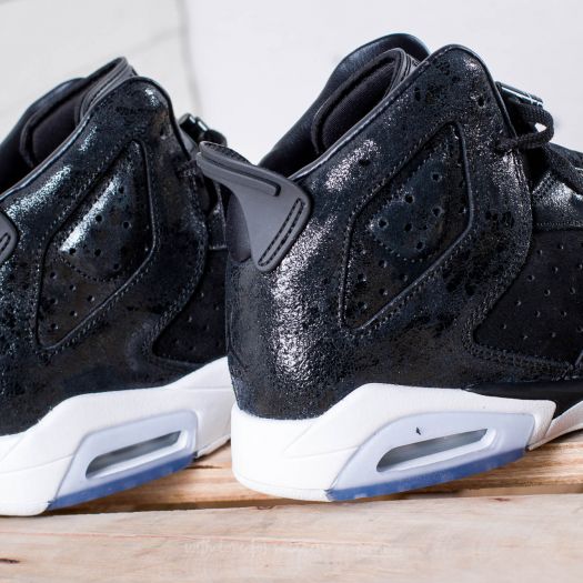 Women s shoes Air Jordan 6 Retro Premium Heiress GG Black Black White Gym Red Footshop
