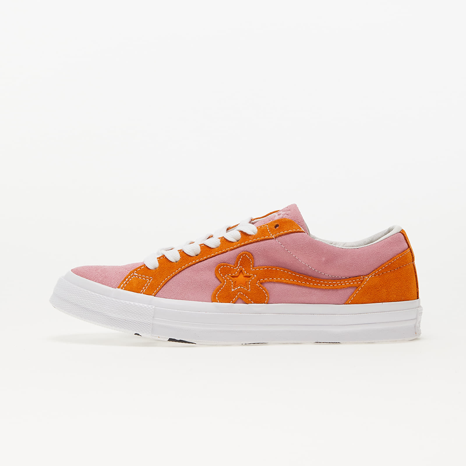 Men's shoes Converse x Tyler The Creator One Star Golf Le Fleur OX Candy Pink/ Orange Peel/ White
