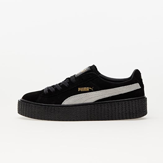 Women s shoes Puma x Rihanna Suede Creeper Black Star White Black Footshop
