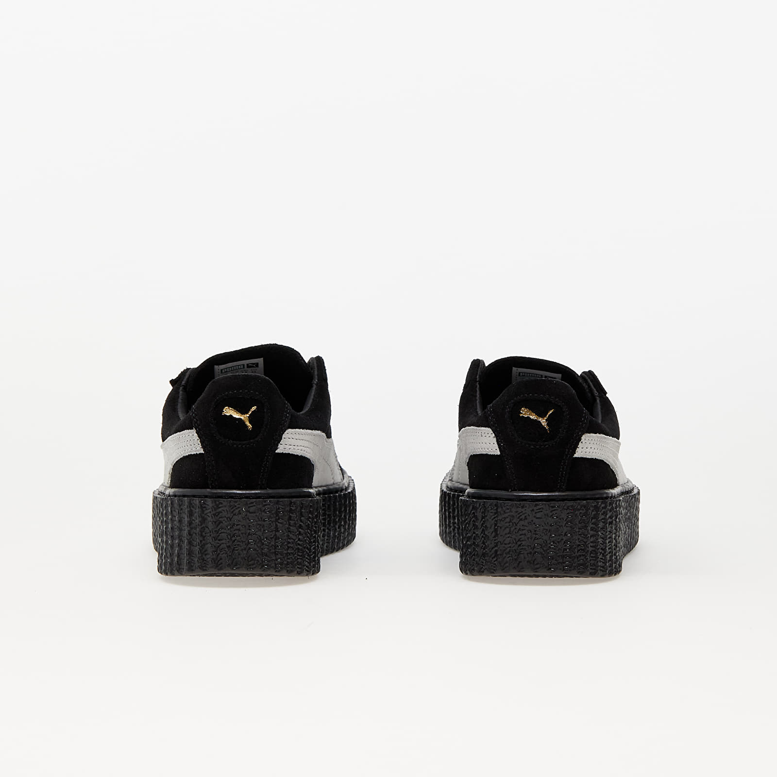 Damen Sneaker und Schuhe Puma x Rihanna Suede Creeper Black-Star White-Black