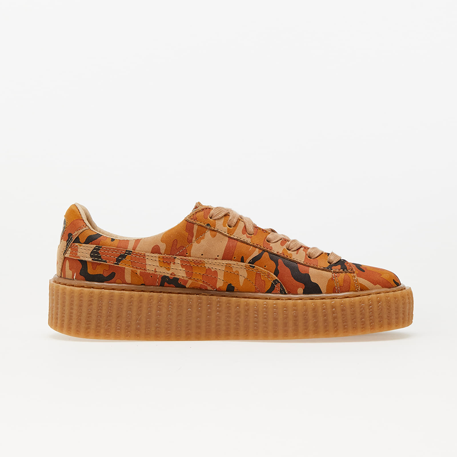 Puma orange camo top