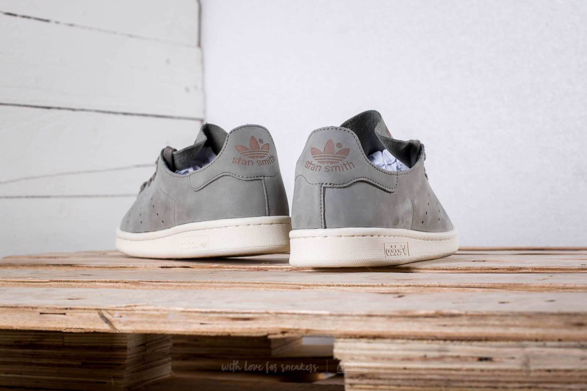 Men s shoes adidas Stan Smith Lea Sock Trace Cargo Trace Cargo Off White Footshop