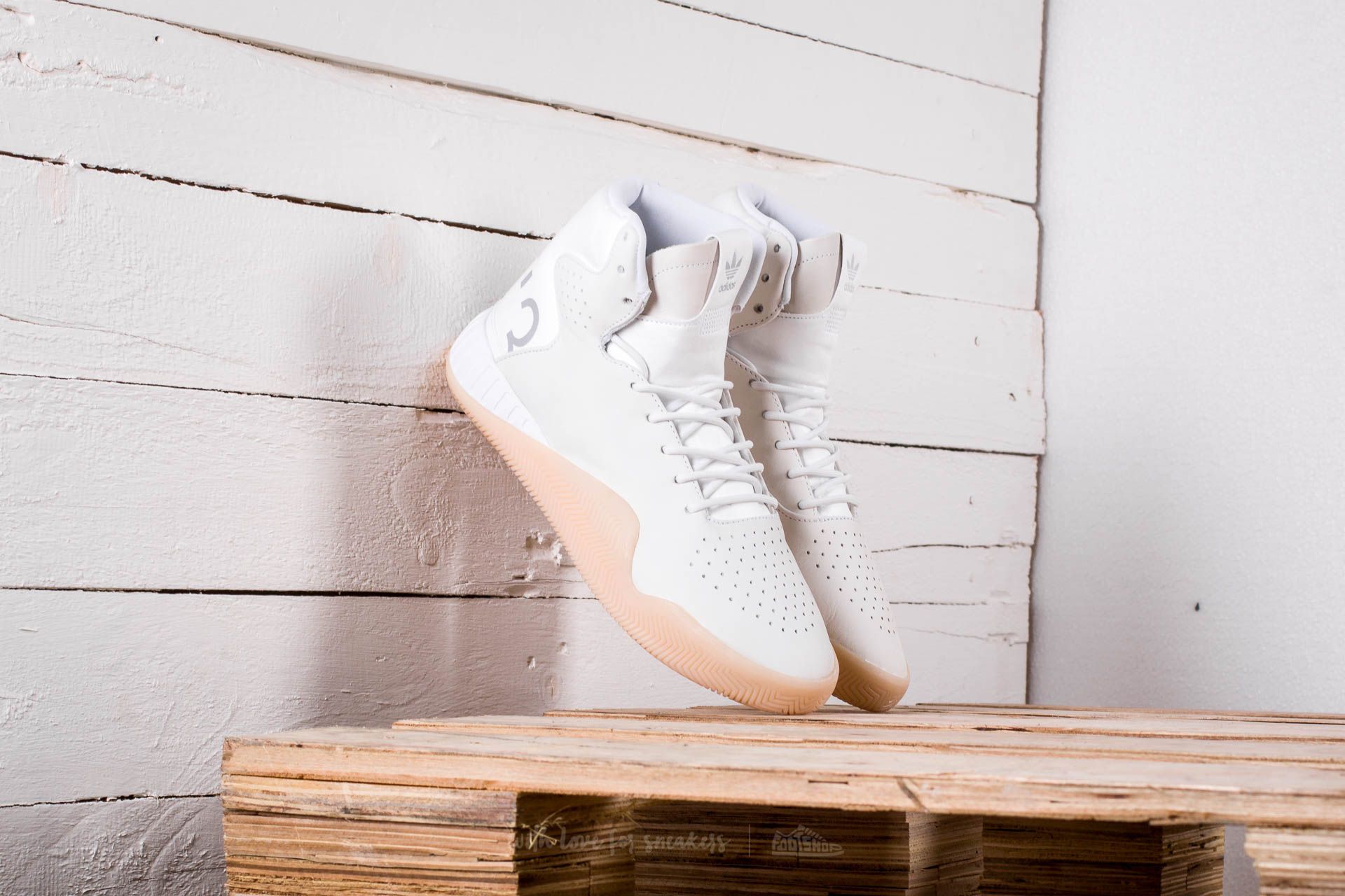 adidas Tubular Instinct Colored Reflective Crystal White