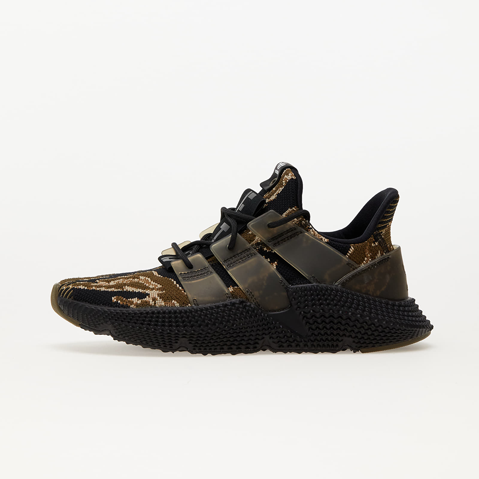 Men's shoes adidas Consortium x Undefeated Prophere Core Black/ Trace Olive/ Raw Gold
