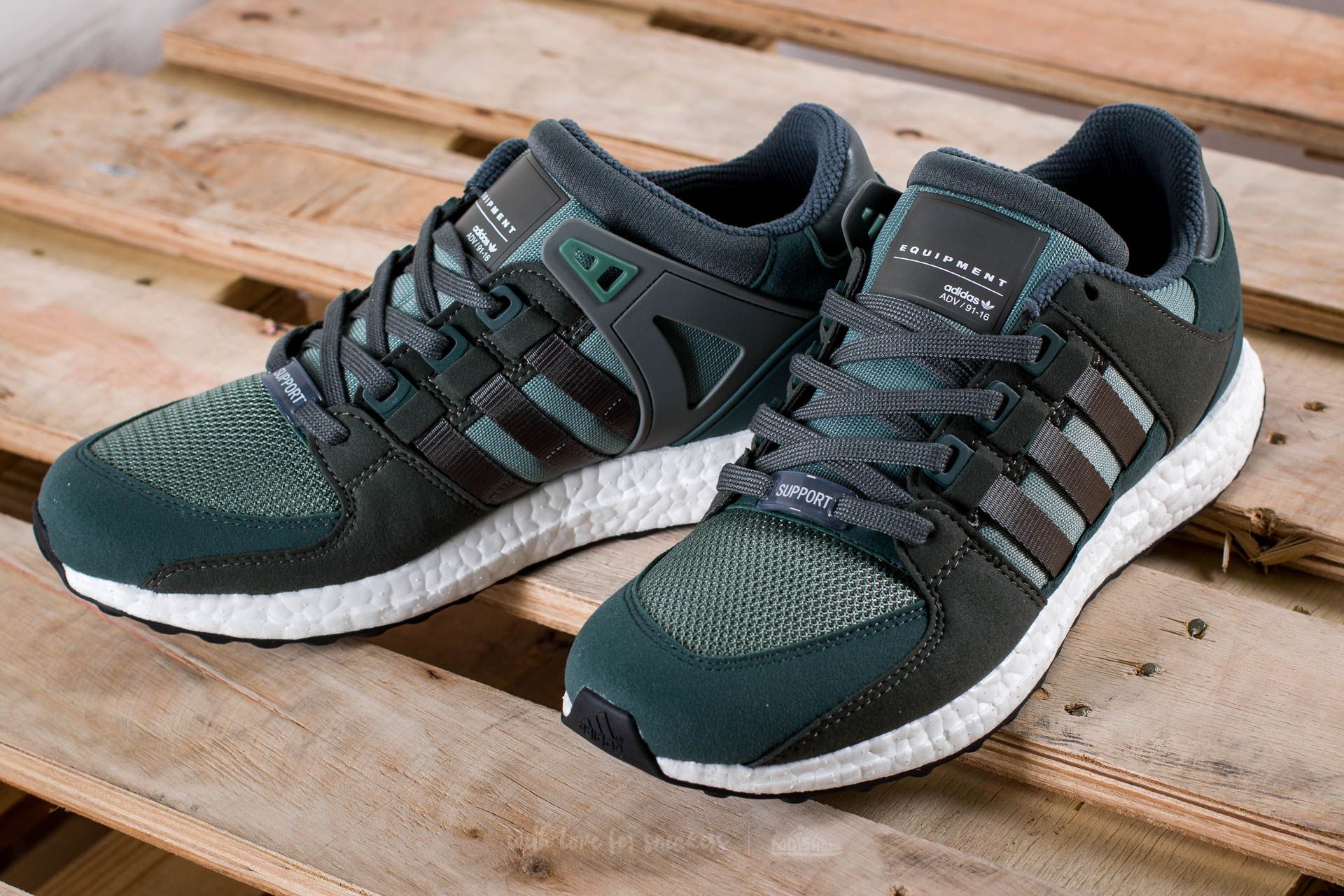 Men s shoes adidas Equipment Support Ultra Trace Green Utility Ivy