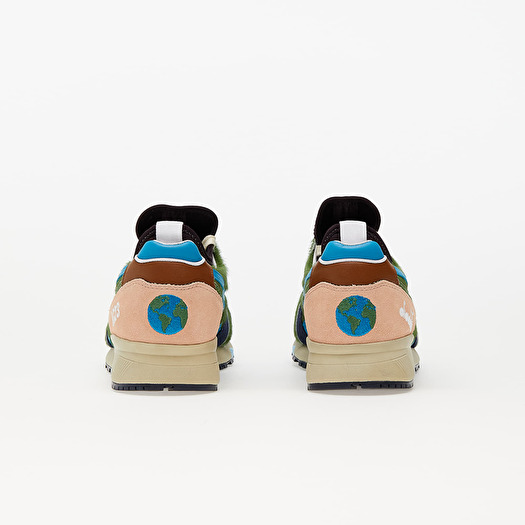 Men's shoes Diadora x LC23 N9000 Socks Terra Green Botanic Footshop