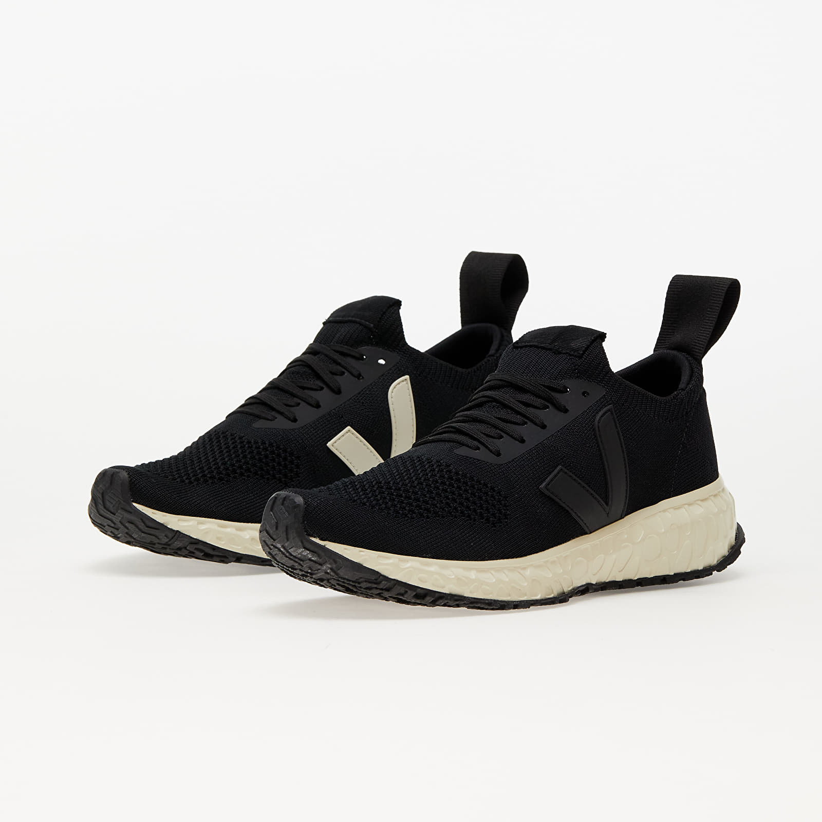 Zapatillas Hombre Rick Owens x Veja V-Knit Black Pierre