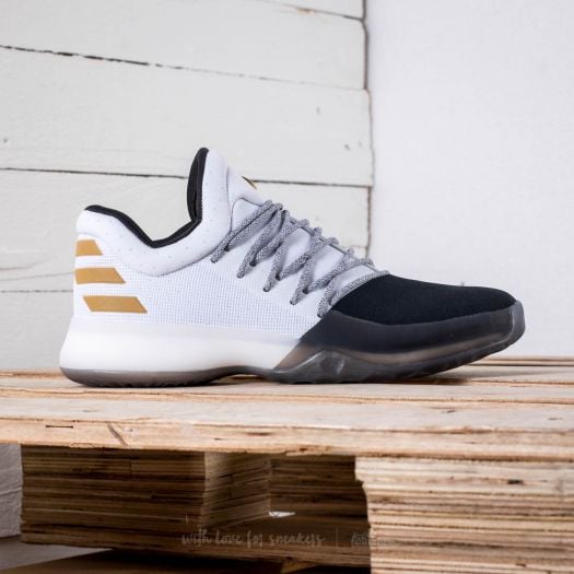 adidas Harden Vol. 1 Footwear White Core Black Gold Metallic Footshop