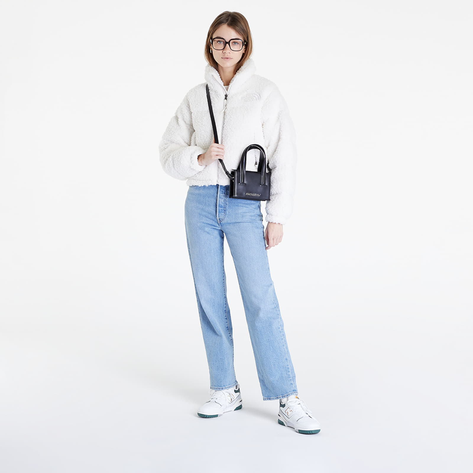 Giacche e cappotti The North Face High Pile Nuptse Jacket White