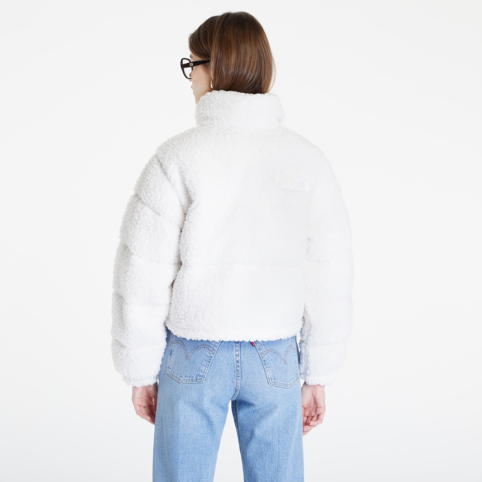 Giacche e cappotti The North Face High Pile Nuptse Jacket White