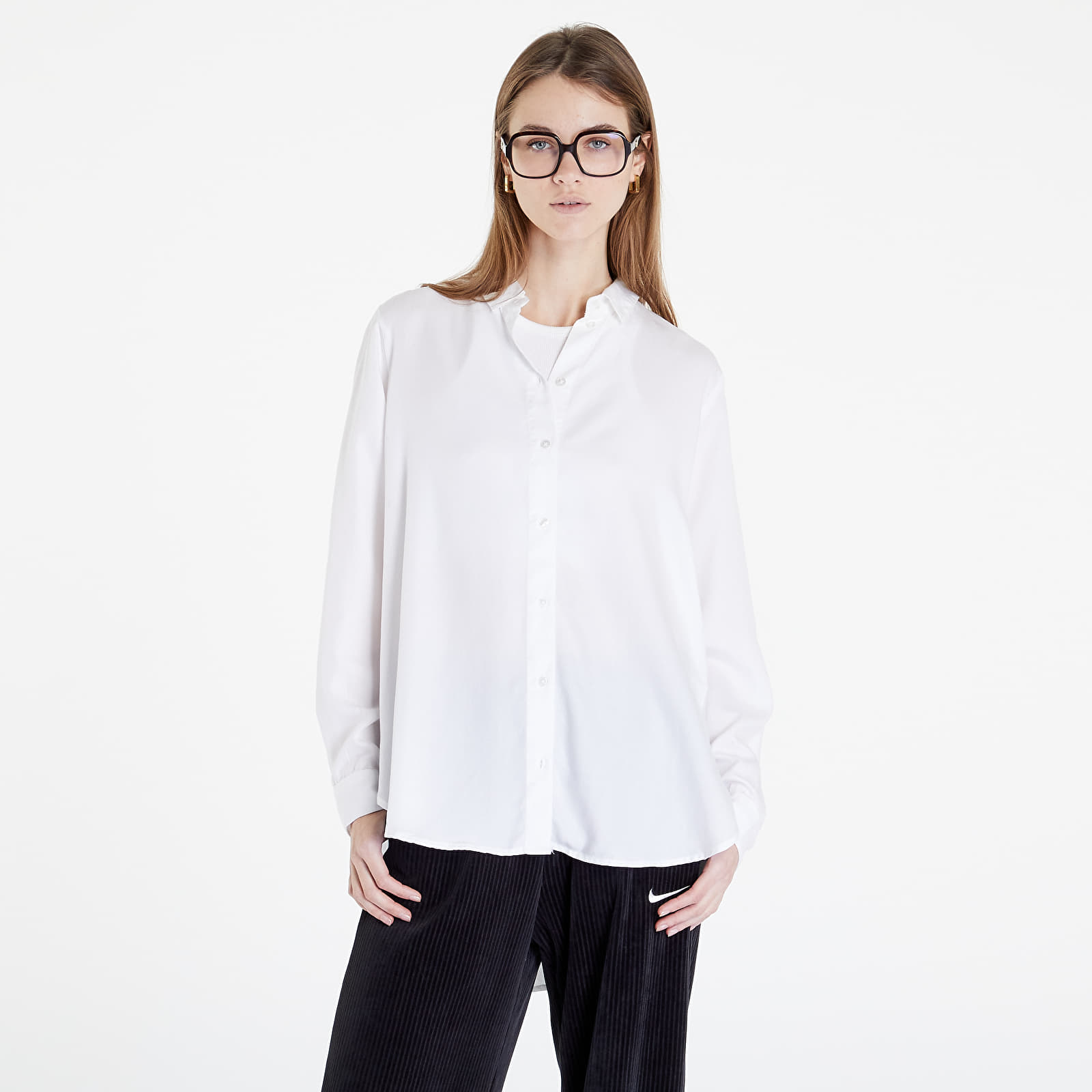 Koszule SELECTED Kalli 7/8 Shirt Bright White
