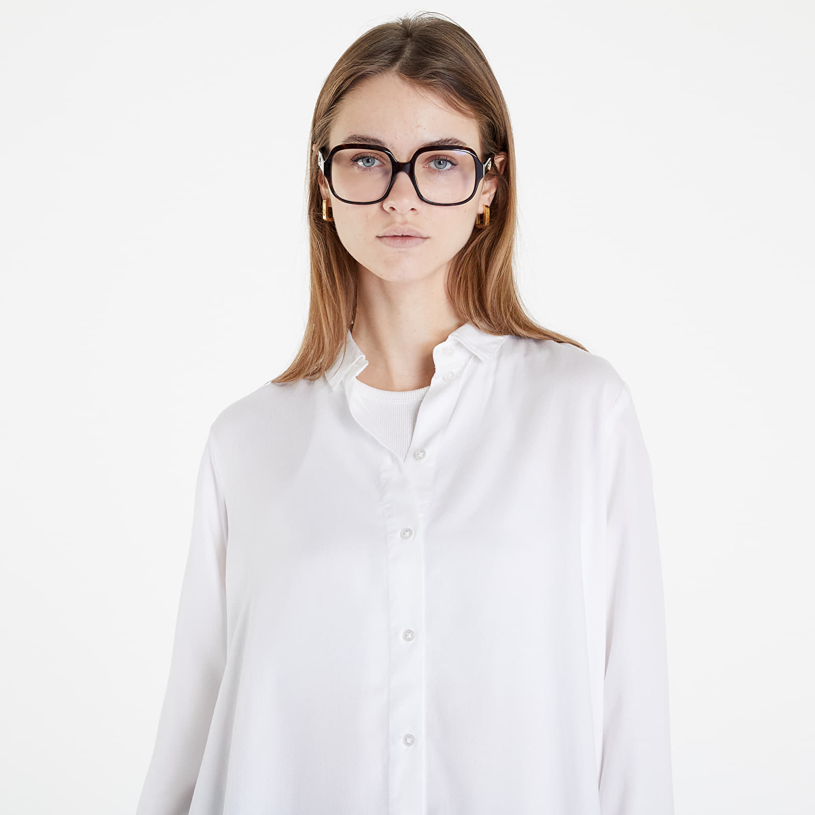 Camice SELECTED Kalli 7/8 Shirt Bright White