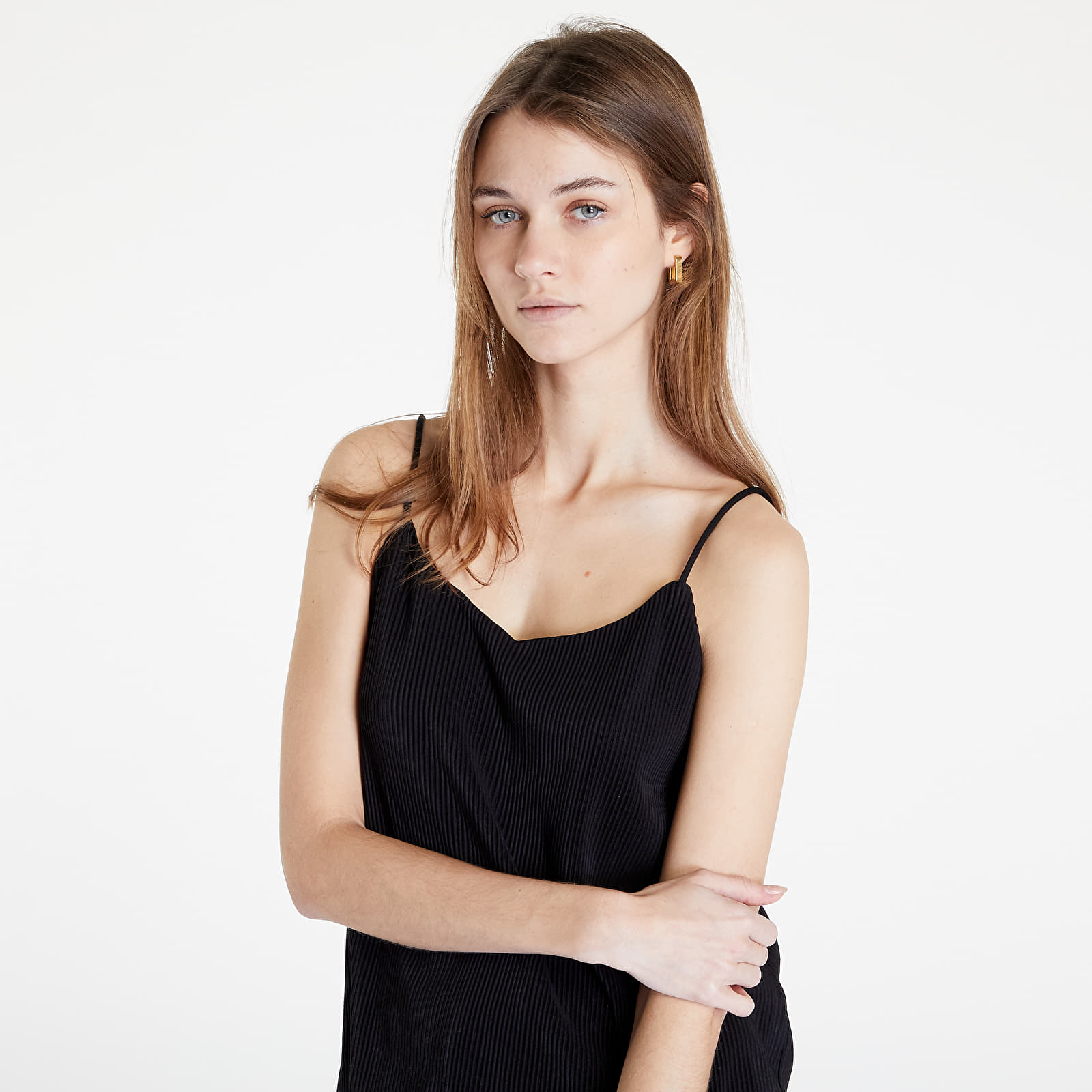 Tielka SELECTED Carrie Strap Top Black