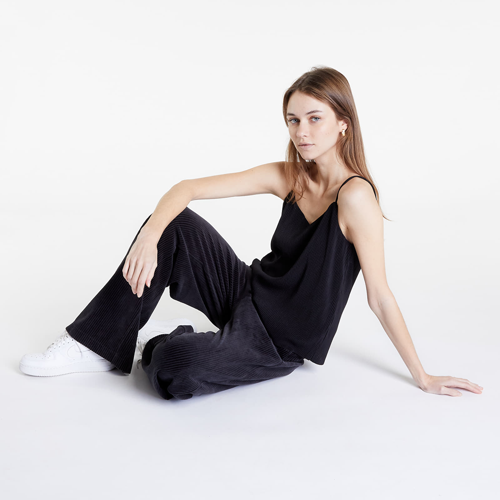 Tielka SELECTED Carrie Strap Top Black