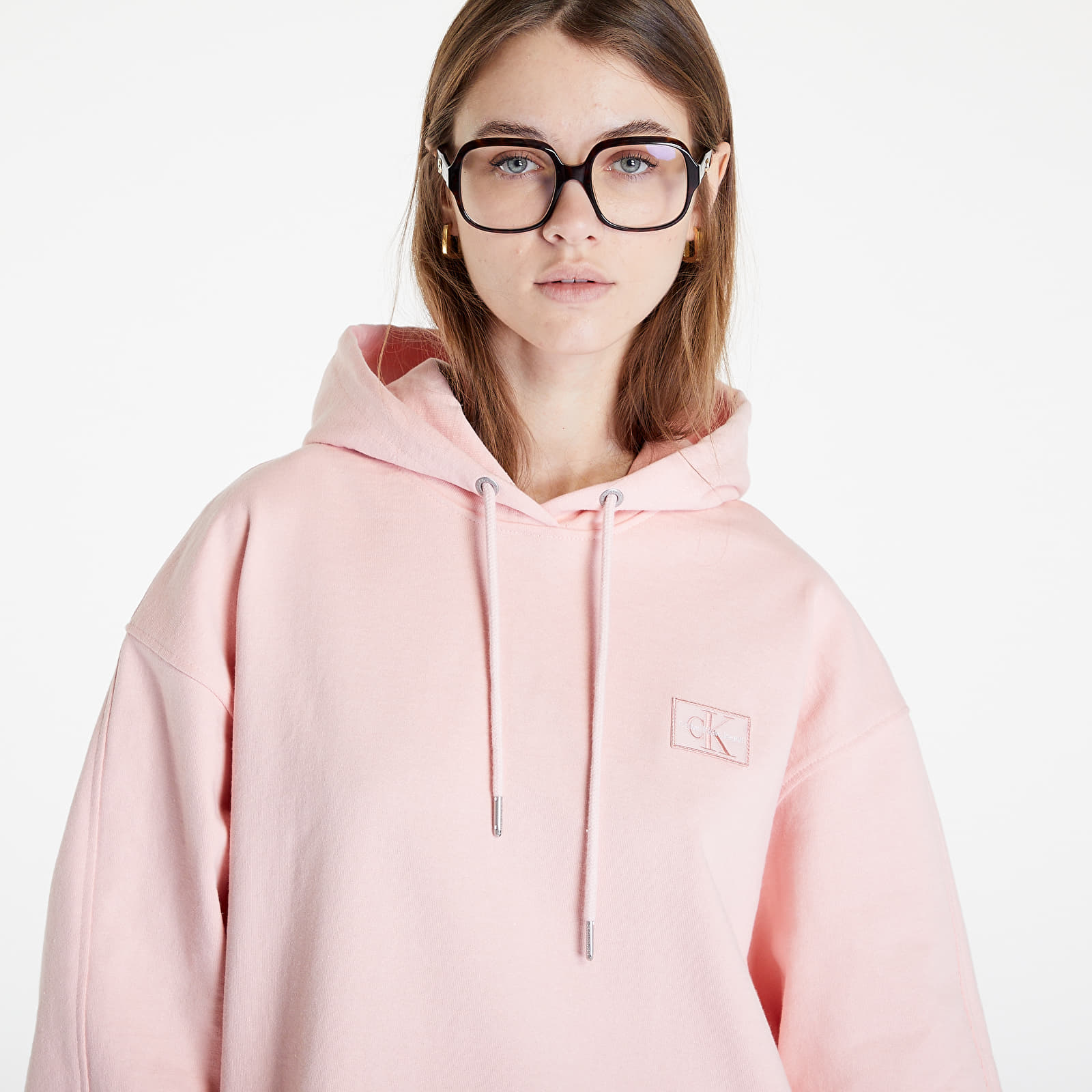 Ck pink hoodie deals