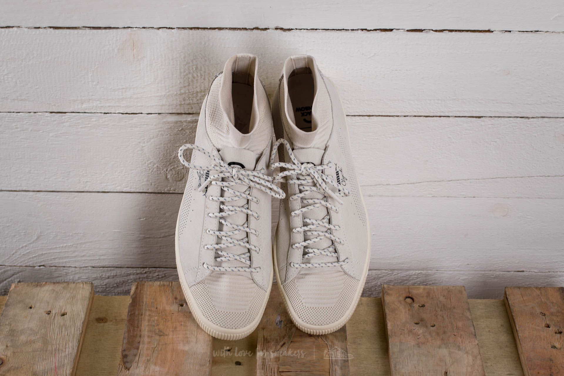 Zapatillas Hombre Puma Clyde x Black Rainbow Whisper White-Whisper White
