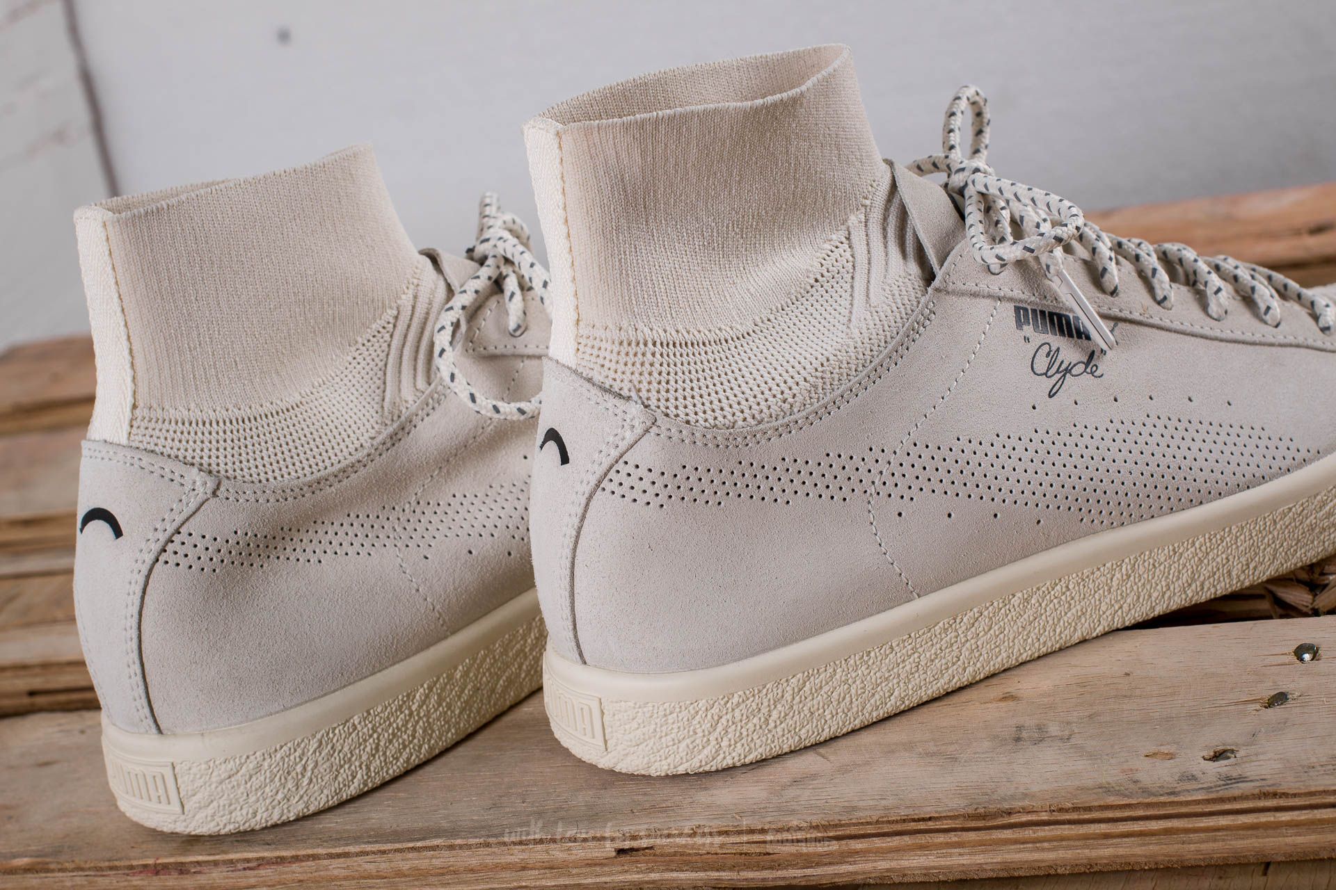 Zapatillas Hombre Puma Clyde x Black Rainbow Whisper White-Whisper White