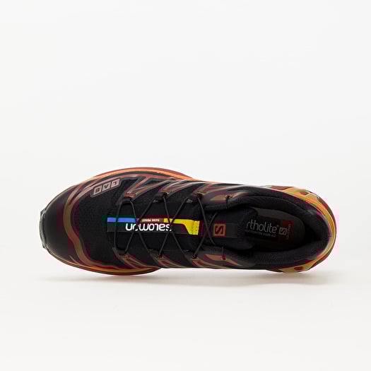 Orange salomon top shoes