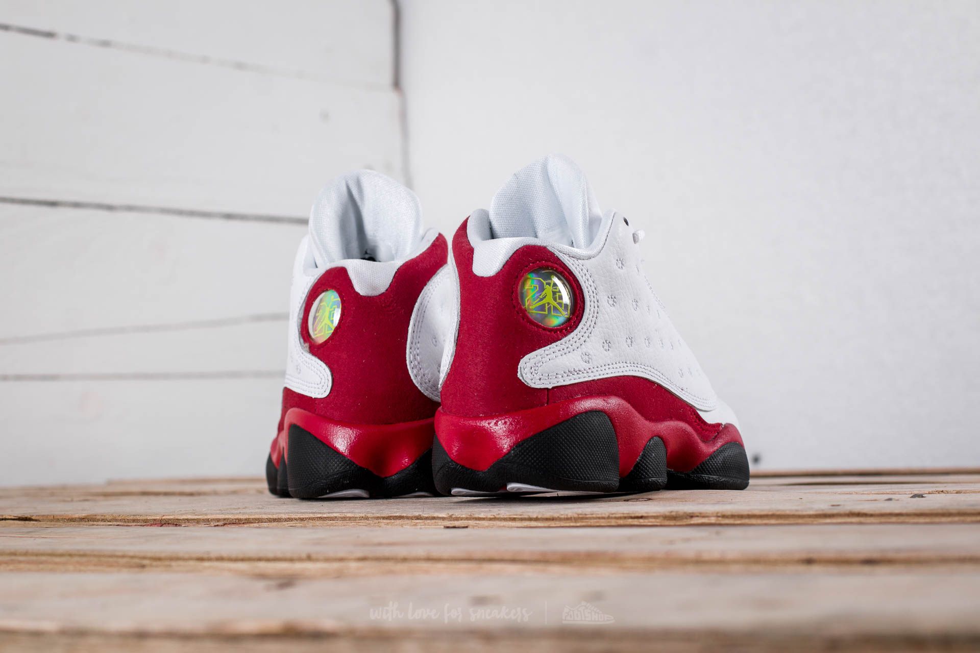 Kids' sneakers and shoes Jordan 13 Retro BP White/ Black-True Red-Cool Grey