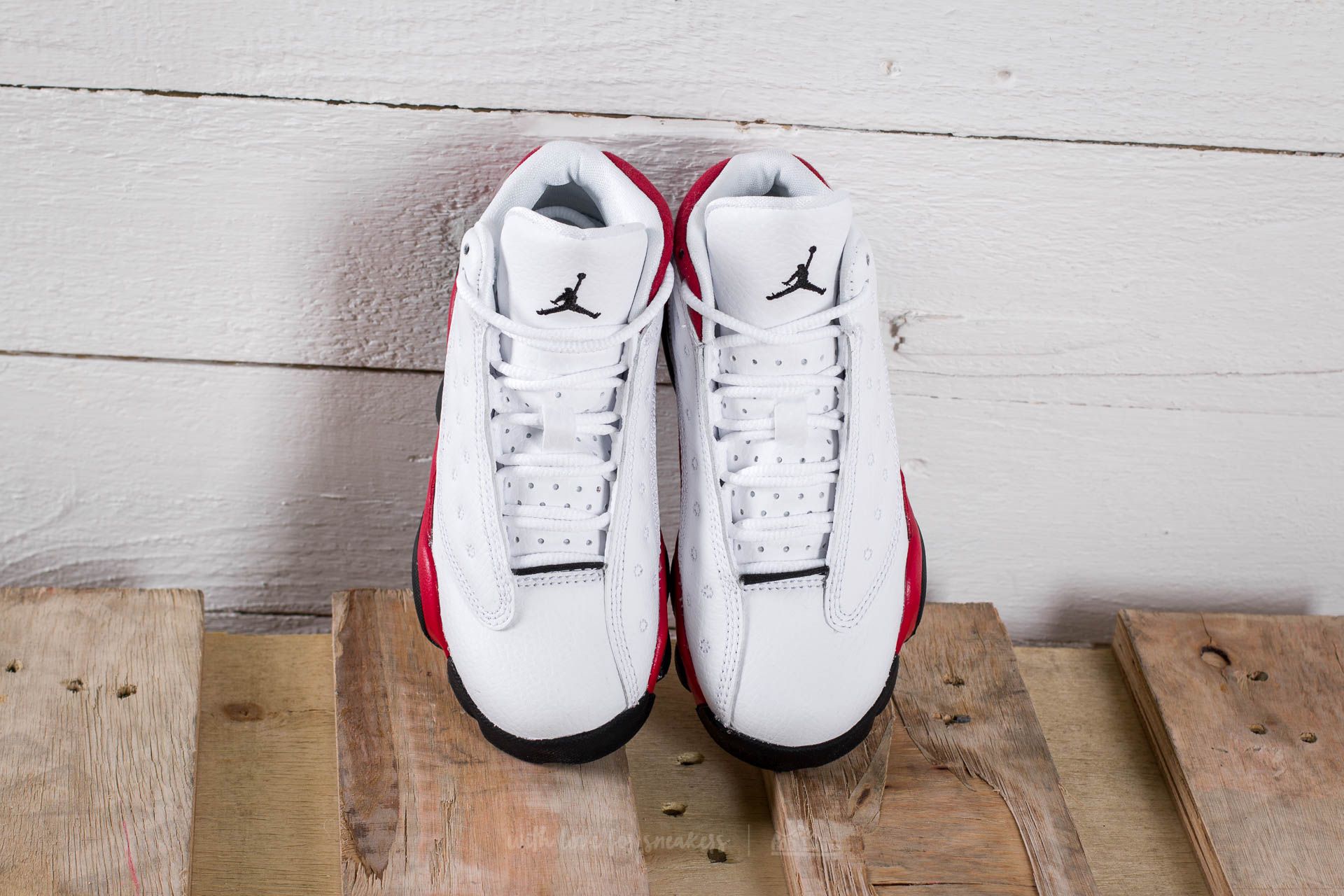 Kids' sneakers and shoes Jordan 13 Retro BP White/ Black-True Red-Cool Grey
