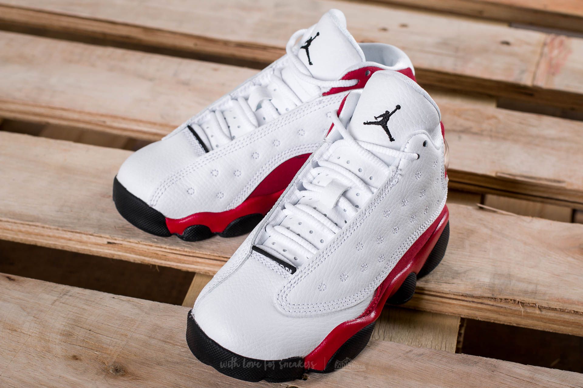 Kids' sneakers and shoes Jordan 13 Retro BP White/ Black-True Red-Cool Grey