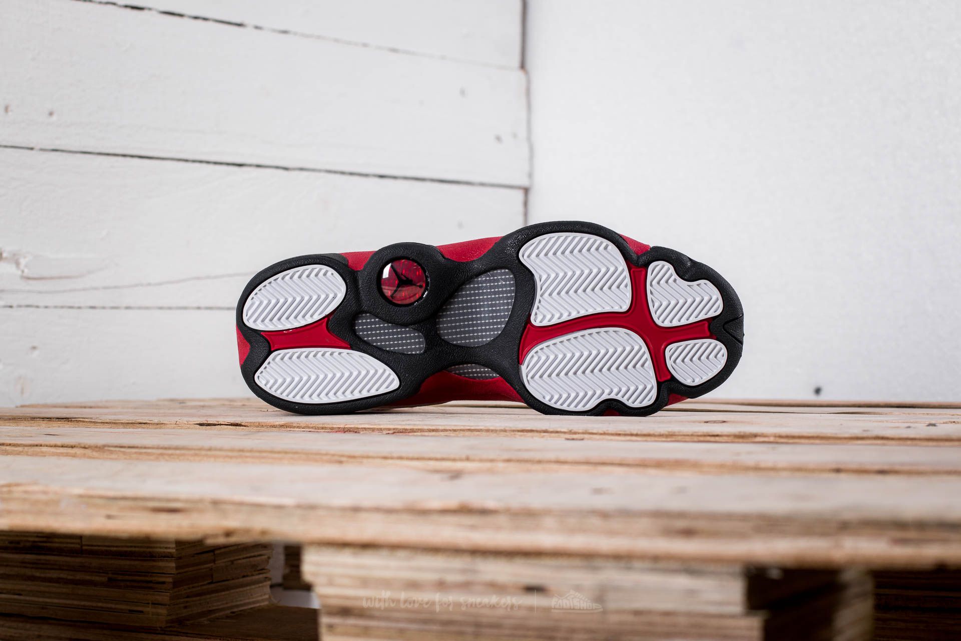 Zapatillas mujer Air Jordan 13 Retro BG White/ Black-True Red-Cool Grey