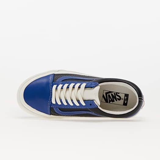 Vans old skool cream hotsell blue