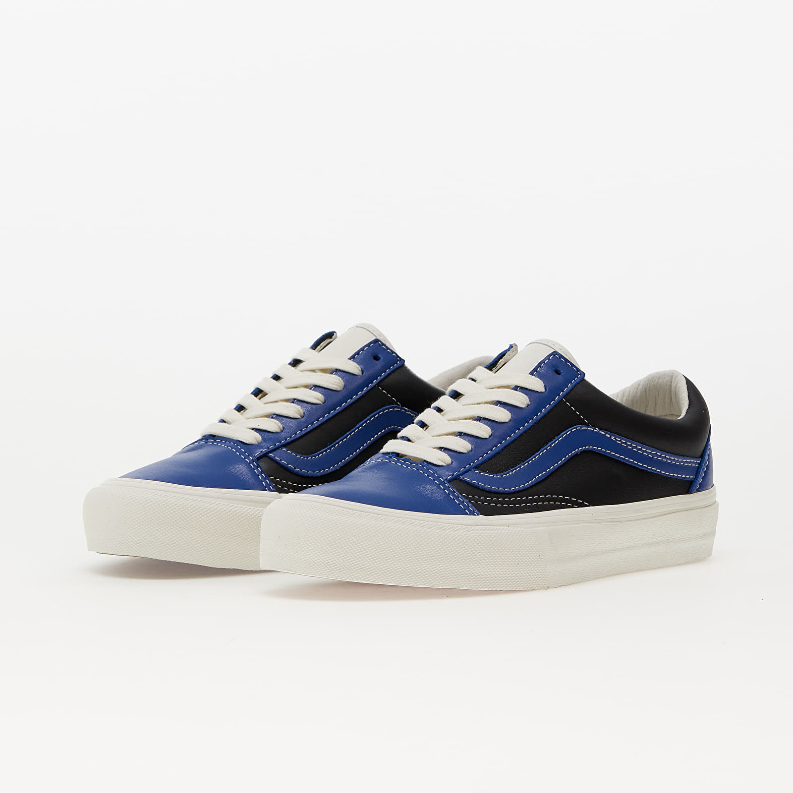 Scarpe uomo Vans Vault Old Skool LX (Leather) True Blue/ Marshmallow