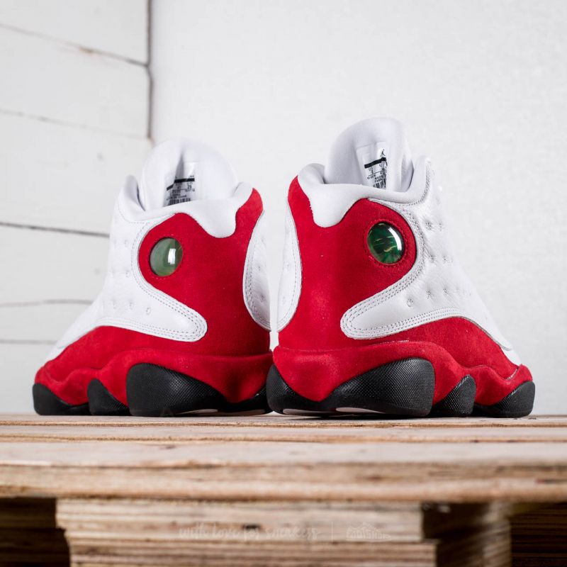 Чоловіче взуття Air Jordan 13 Retro White/ Black-Team Red (414571