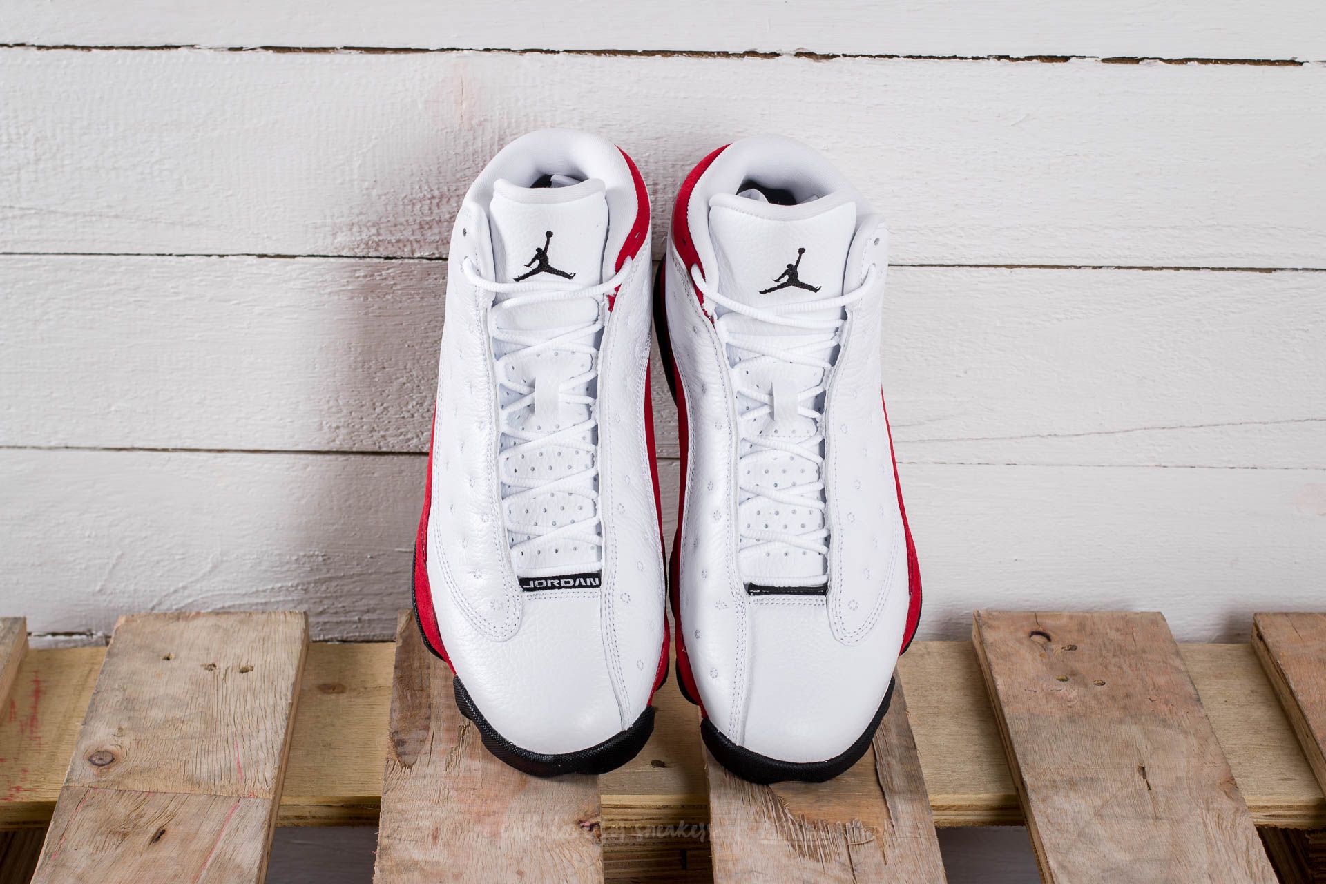 Men's shoes Air Jordan 13 Retro White/ Black-Team Red