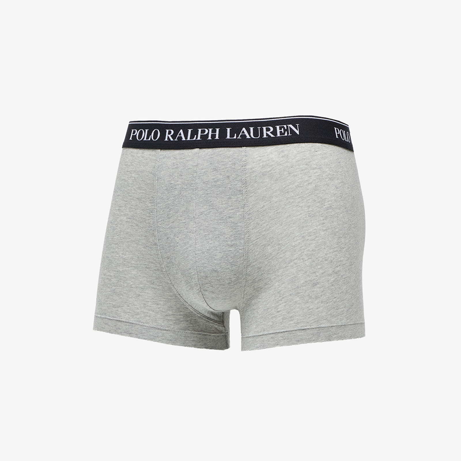 Boxeri Ralph Lauren Stretch Cotton Classic Trunks Grey/ White/ Black