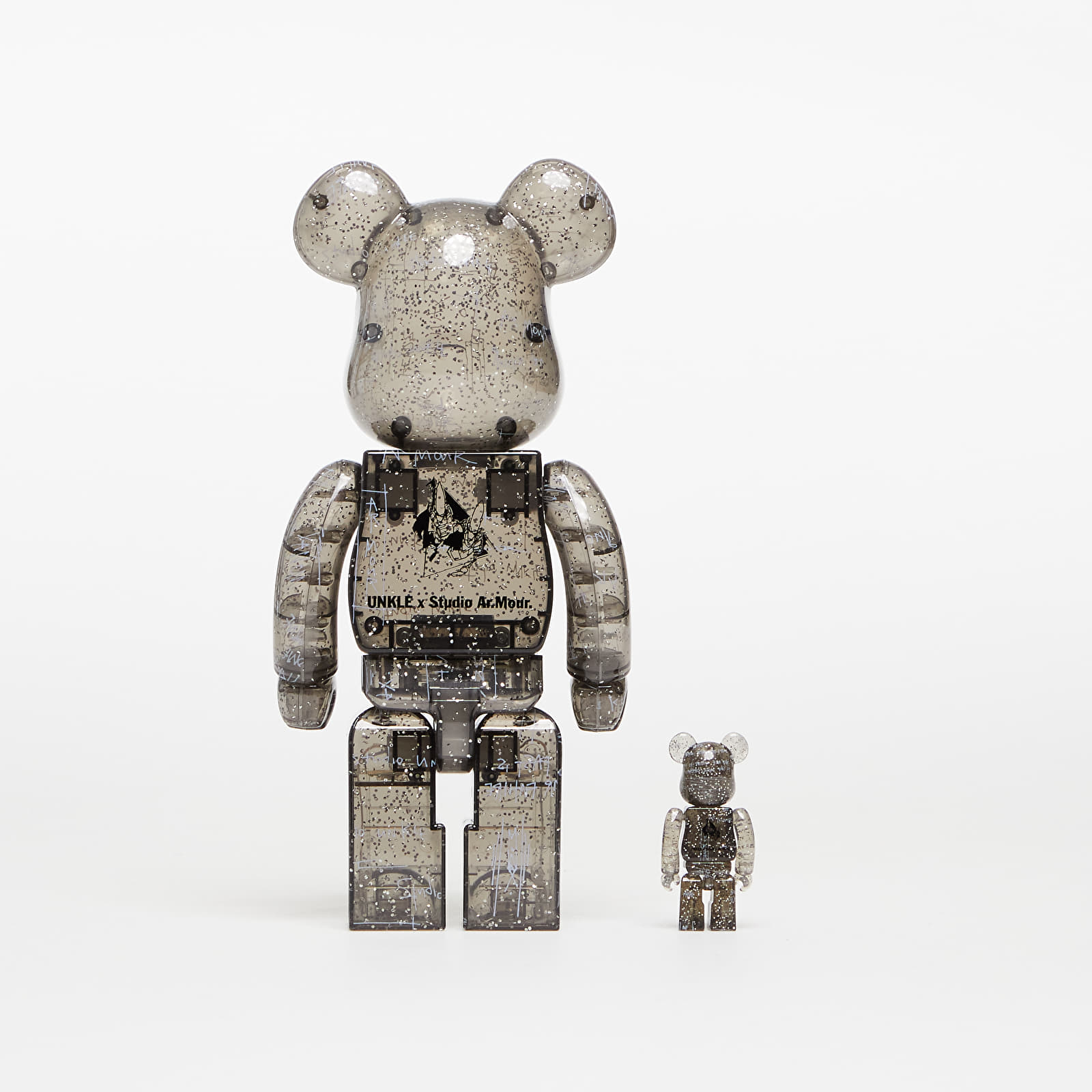 Medicom Toy Be@rbrick UNKLE × Studio Ar.Mour. 100% & 400% Set