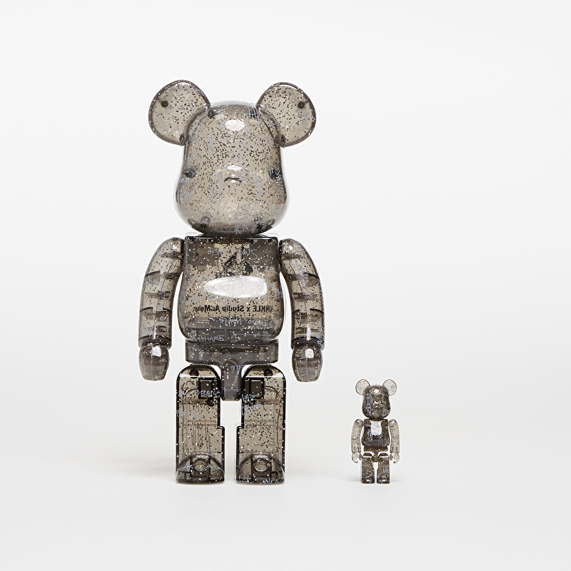 Medicom Toy Be@rbrick UNKLE × Studio Ar.Mour. 100% + 400% Set Black