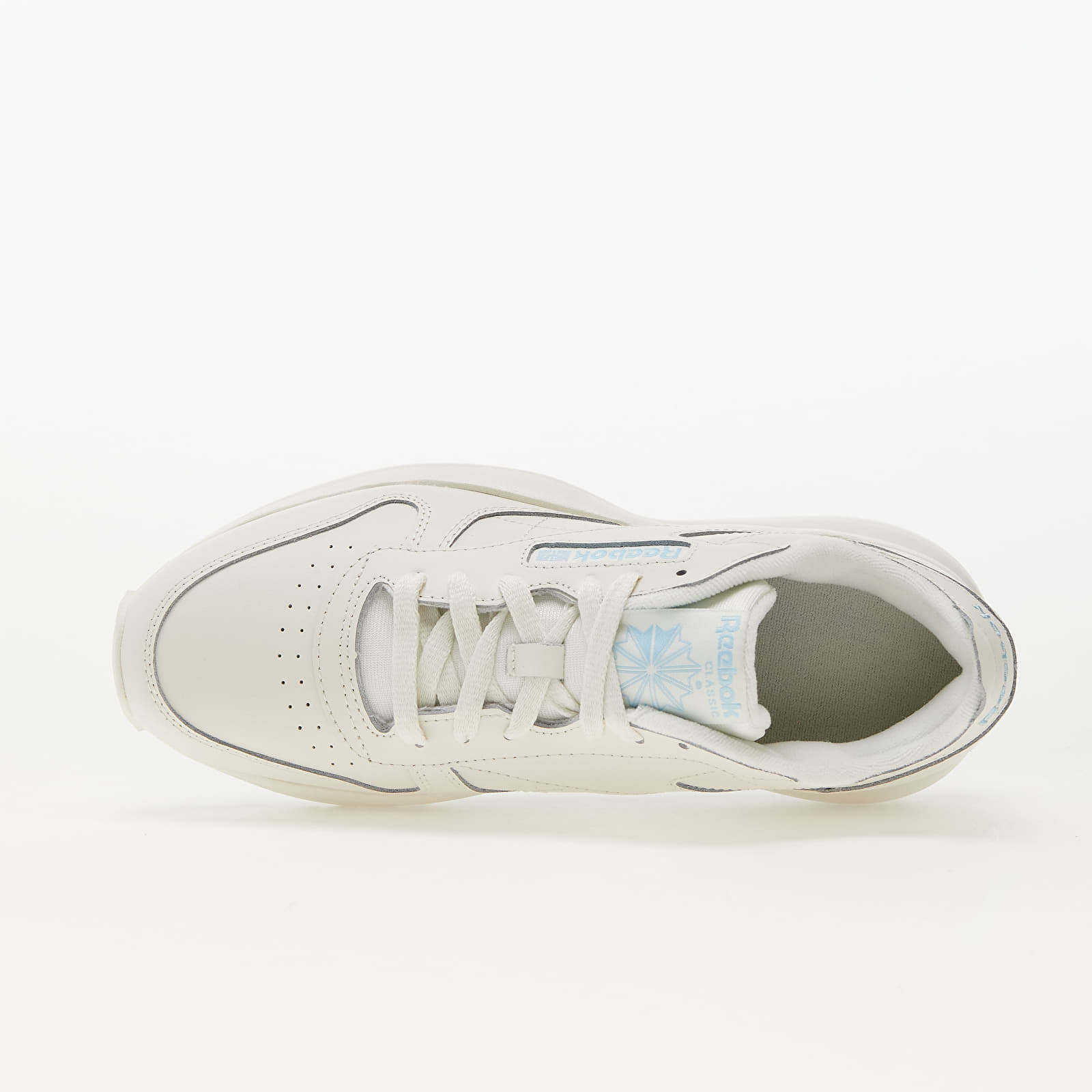 Women's shoes Reebok Classic Leather SP Extra Chalk/ Blue Peak/ Chalk