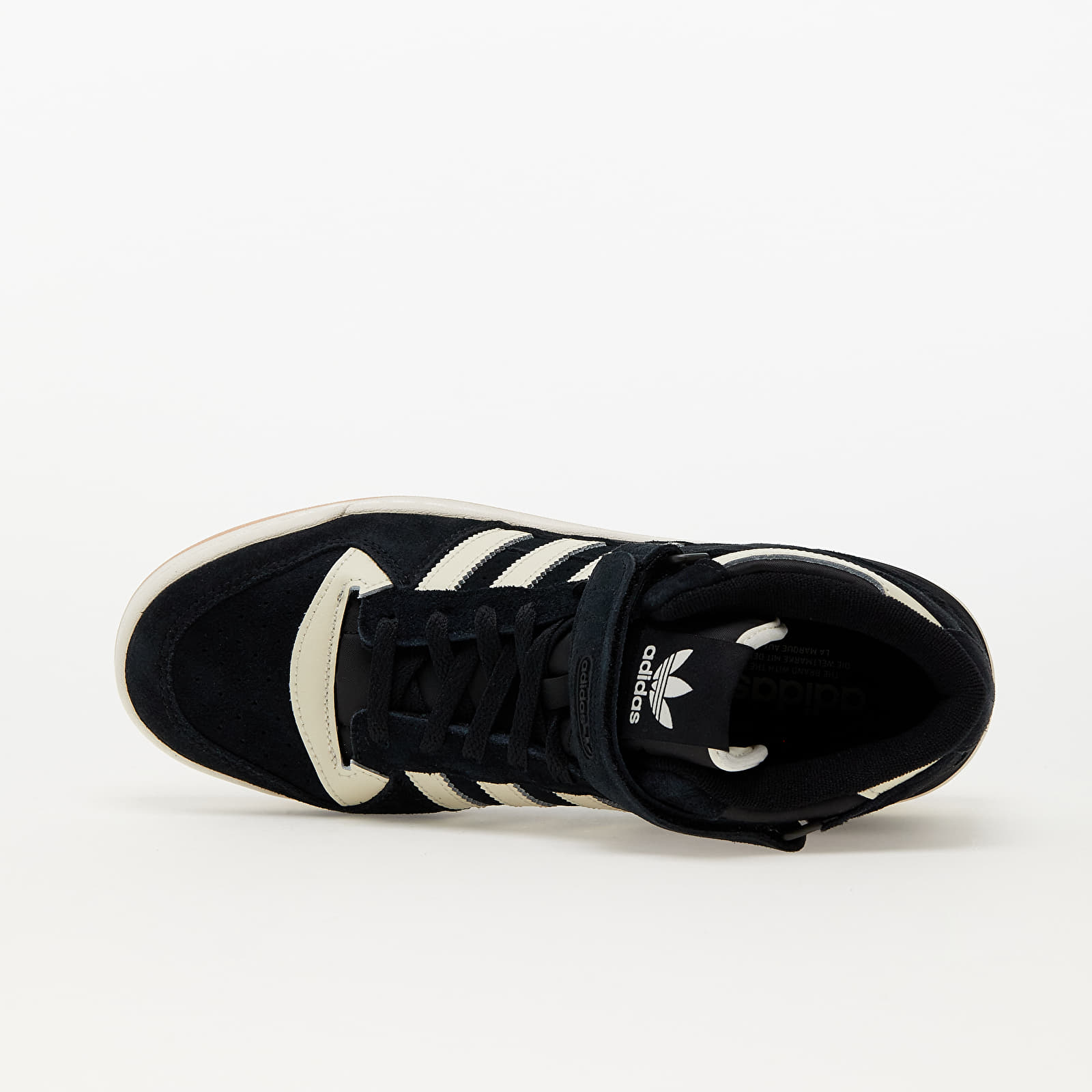 Men s shoes adidas Forum Mid Core Black Footshop