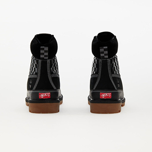 Timberland x Vans Heritage 6 in Waterproof Boot Black Nubuck 