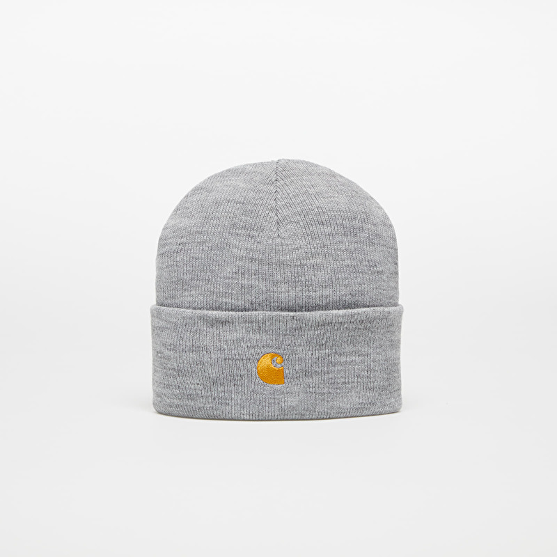 Bonnet Carhartt WIP Chase Beanie Grey Heather/ Gold